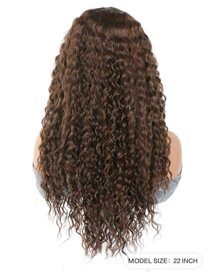 Long Kinky Curly Lace Front Wig
