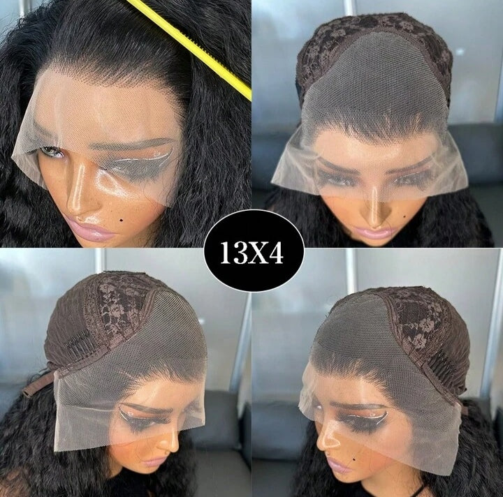 Black Synthetic Lace Front Wig