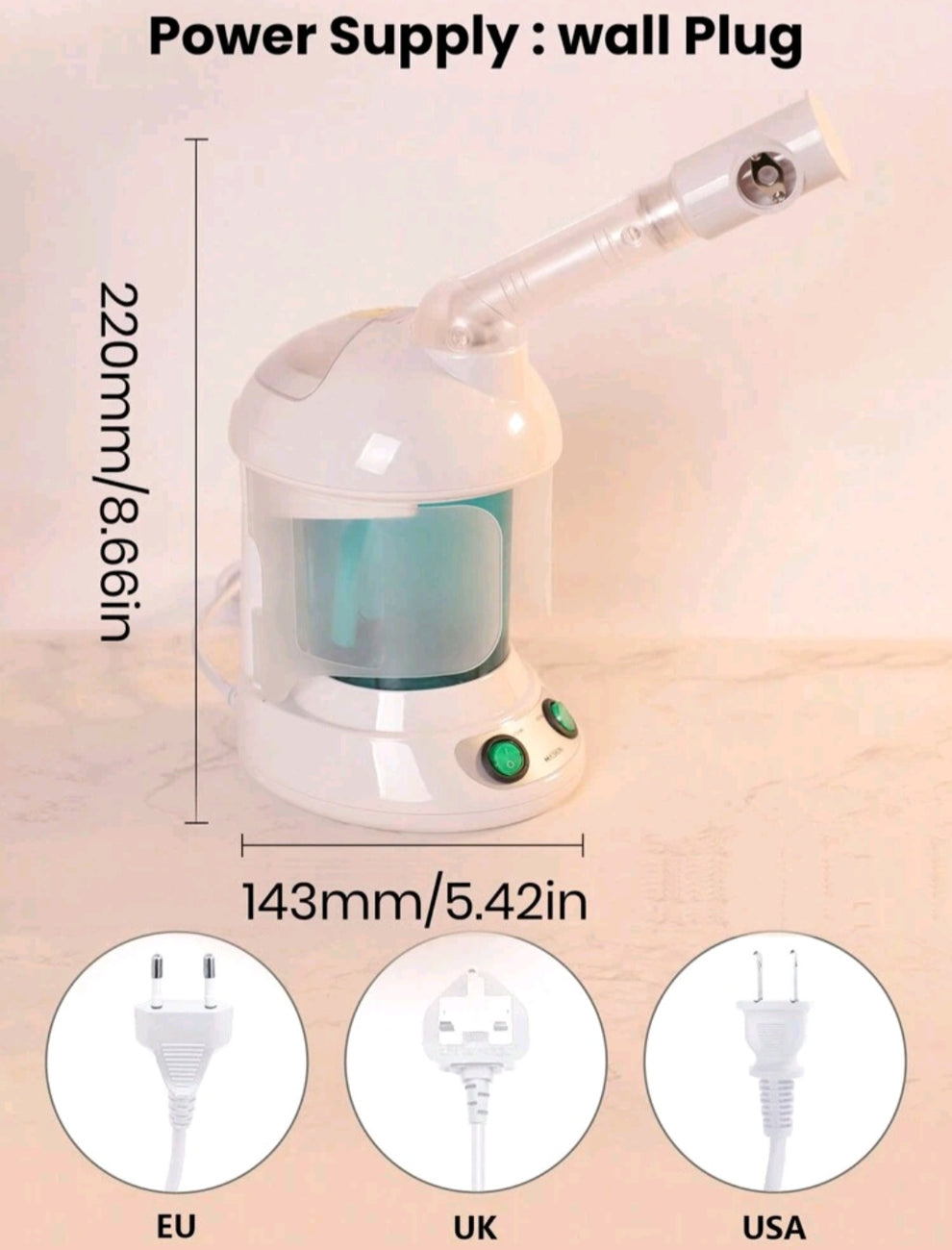 Face steamer