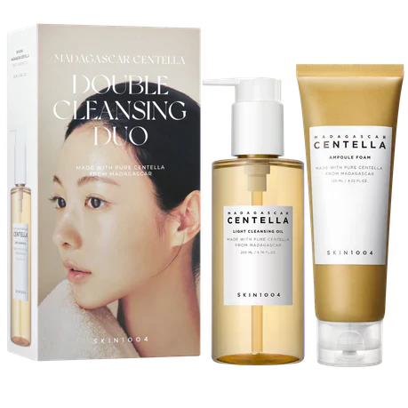 SKIN1004 Centella Double Face Cleansing Set Exfoliating Calming & Hydrating